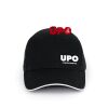 Cappellino in cotone biologico con visiera sandwich a contrasto - 6 pannelli Thumbnail